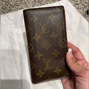 Authentic Louis Vuitton Monogram Pocket Agenda Cover